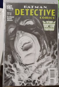 DETECTIVE COMICS  # 825 2007  DC COMICS BATMAN  ROBIN  doctor phosporus