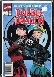 Double Dragon #1 Newsstand Edition (1991) Double Dragon