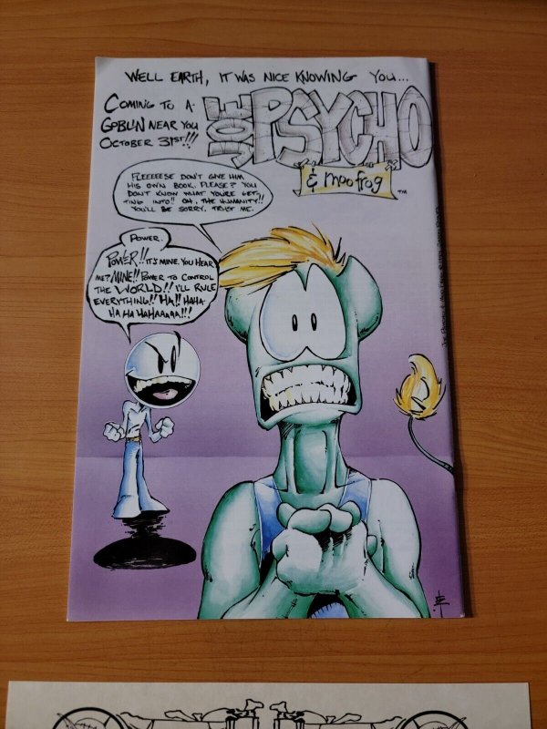 Goblin #3 8x Signed /w COA ~ NEAR MINT NM ~ 1994 Goblin Studios Comics