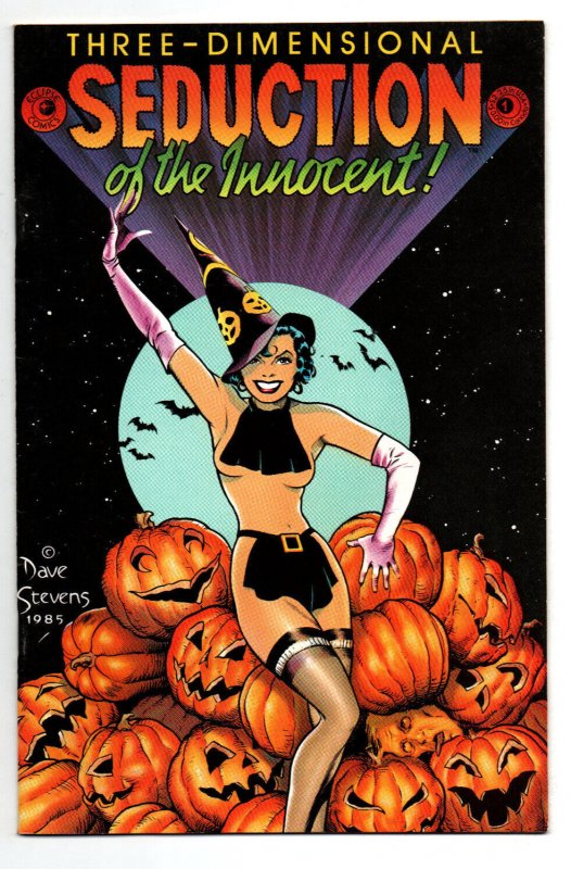 Seduction of the Innocent #1 - 3-D No Glasses - Dave Stevens Cover -1985- VF/NM