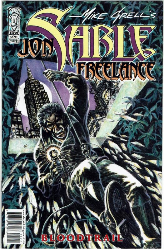 Jon Sable, Freelance: Bloodtrail #1 (2005 v2) IDW Mike Grell NM