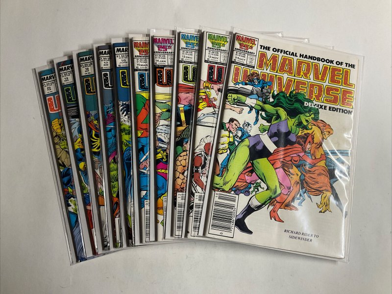 Marvel Universe 1-20 Very Fine-Near Mint #2,3 is Good+ Gd+ 2.5 Lot Run Marvel 