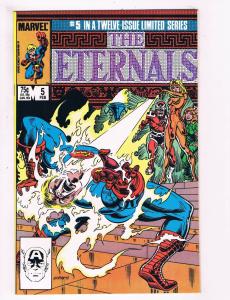 The Eternals # 5 VF Marvel Comic Books Copper Age Awesome Issue WOW!!!!!!!!! SW5
