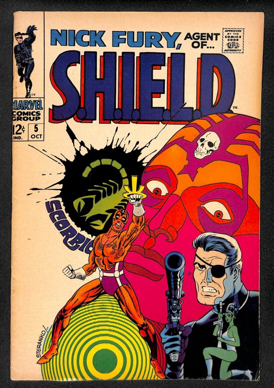 Nick Fury, Agent of SHIELD #5 (1968)