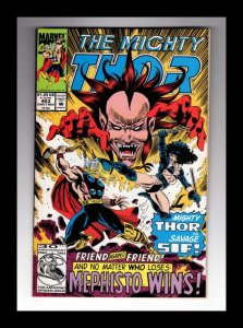 The Mighty Thor #453 (1992)  MEPHISTO Appearance ~ Lady Sif    / HCA1