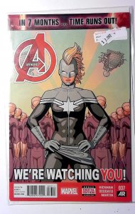 Avengers #37 (2014) Marvel Comics Captain Marvel 1st Print Comic Book