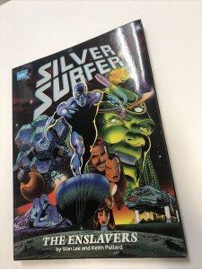 The Silver Surfer The Enslavers (1990) Marvel TPB HC Stan Lee First Printing