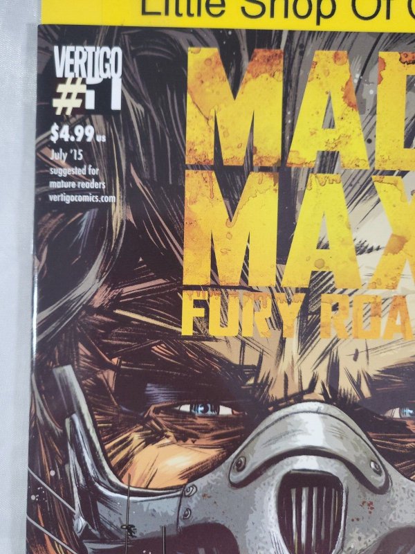 Mad Max Fury Road Nux Immortan Joe #1  1st Print Vertigo 2015