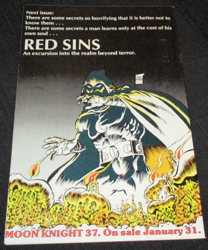 Moon Knight #36 (1984)