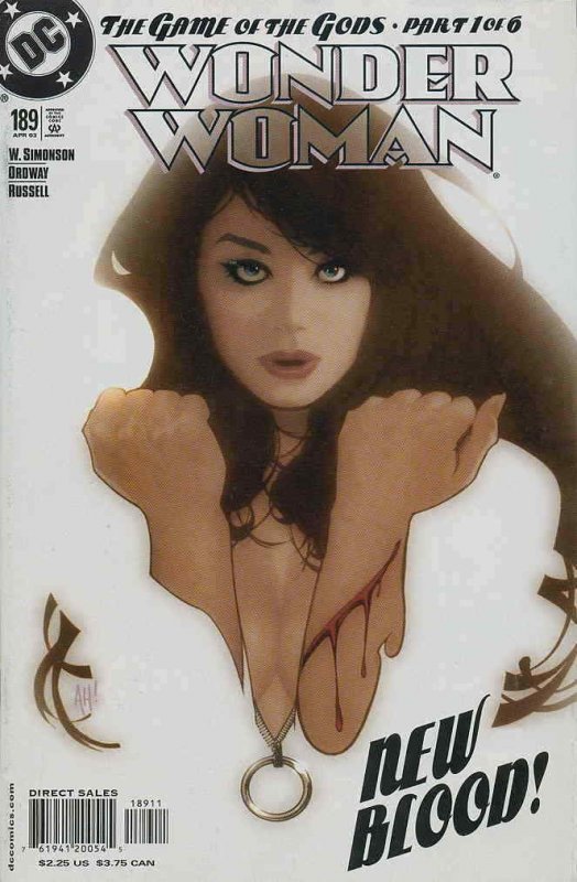 Wonder Woman (2nd Series) #189 FN; DC | Adam Hughes - we combine shipping 