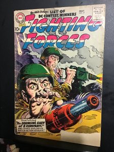 Our Fighting Forces #21 (1957) affordable 1950s DC war comic! GD/VG Wow