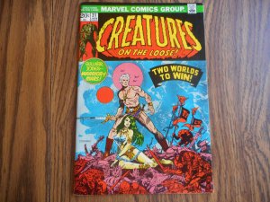 CREATURES ON THE LOOSE 21 HIGH GRADE GEM 9.4/9.6 CLASSIC STERANKO COVER WOW!! !!