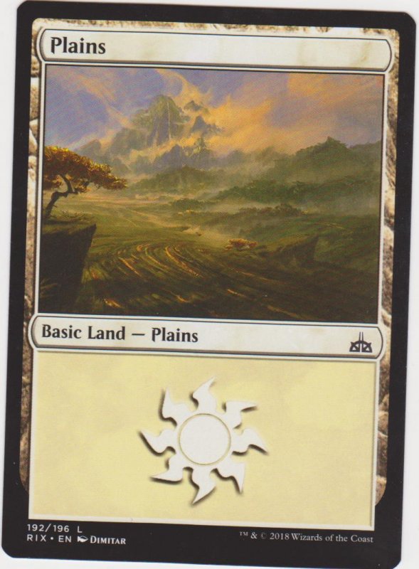 Magic the Gathering: Land - Plains