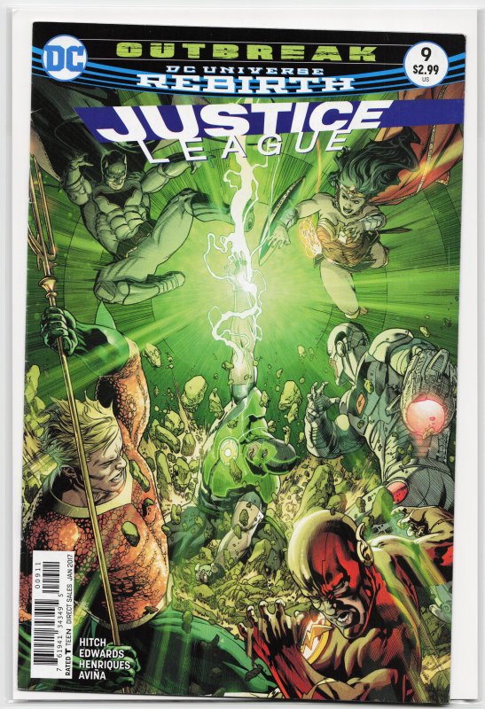 Justice League #9  (2017) Justice League