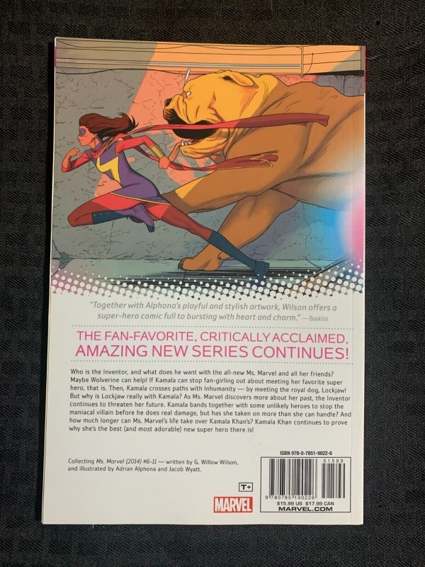 2016 MS. MARVEL Generation Why TPB SC VF 8.0 2nd Marvel Comics