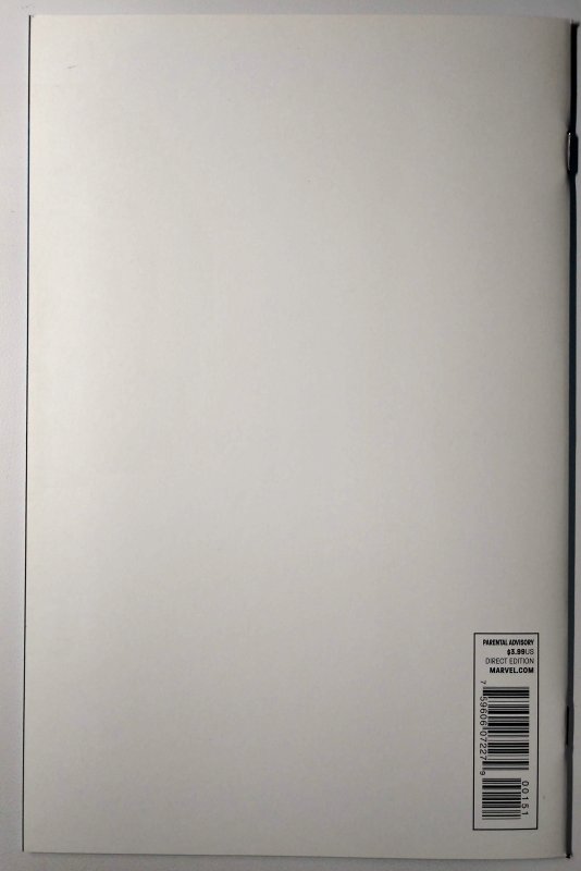 Uncanny X-Force #1 (9.6, 2010) Blank Cover 