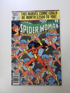 Spider-Woman #30 (1980) FN+ condition stain front cover