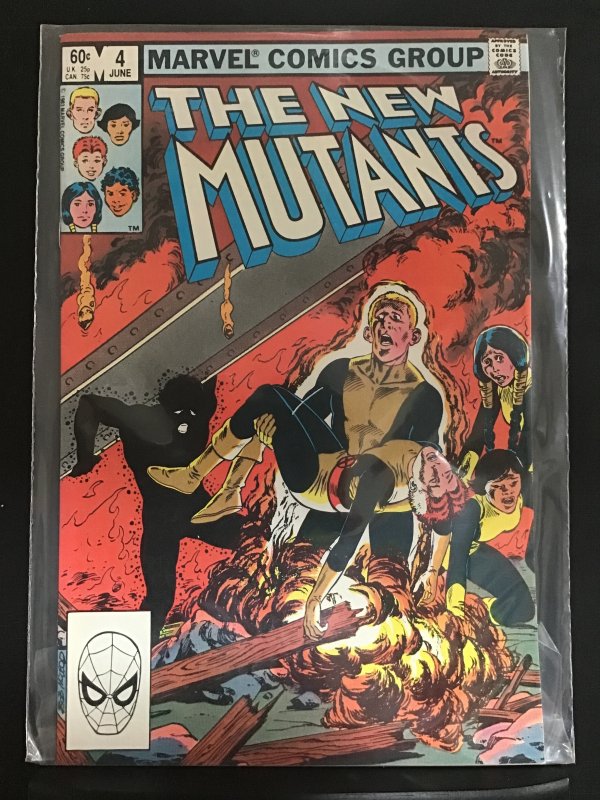 The New Mutants #4 Direct Edition (1983)