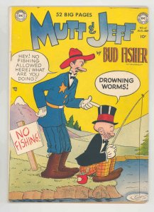 MUTT & JEFF #30,31,47 CLASSIC REALITY-WARPING COVERS .1947-50. NICE DC FN/VF 