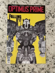 Optimus Prime #20 NM Cover B Variant IDW Comic Book Transformers Bumble Bee J809