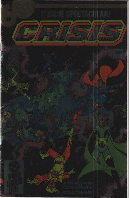 Crisis On Infinite Earths # 1 Foil Facsimile Edition NM DC 2024 [T3]