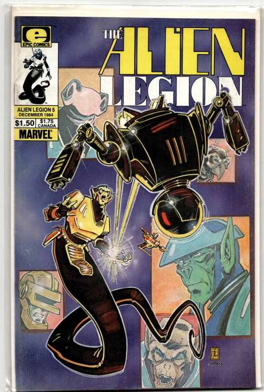Alien Legion #5 (1984) Alien Legion