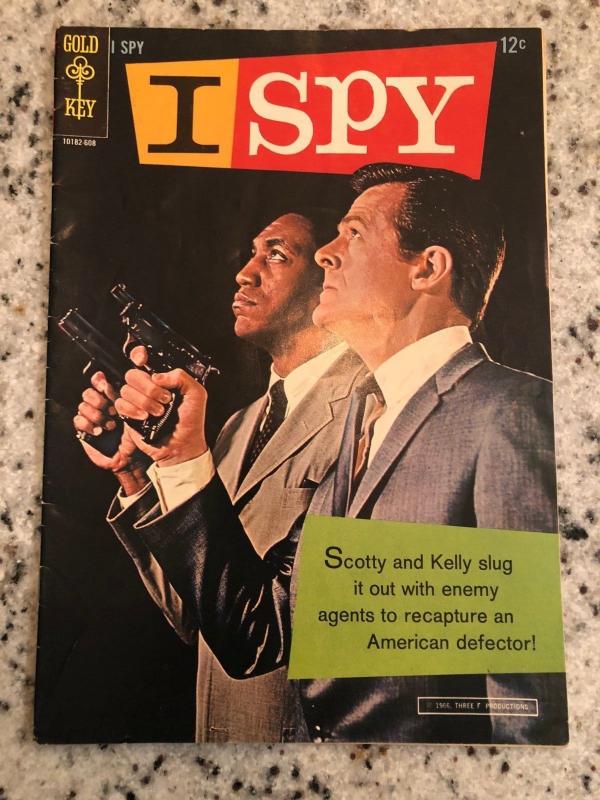 I Spy # 1 FN/VF Gold Key Comic Book Photo Cover Bill Cosby TV Show JL1