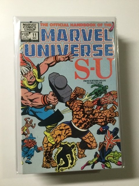 The Official Handbook of the Marvel Universe #11 (1983) HPA