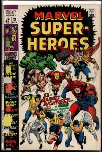 Marvel Super-Heroes #21 (1969) Namor the Sub-Mariner