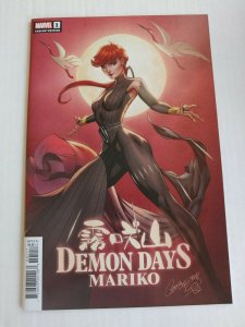 Demon Days Mariko #1 J Scott Campbell Cover Marvel Comics 2021 NM+