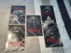 Vampire Hunter D Message From Mars Jae Lee Ryan Benjamin 15 Prints 30 Comics Box