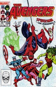 Avengers, The #236 FN ; Marvel | Spider-Man She-Hulk