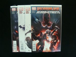 Shadowland Blood on the Streets #1-4 Complete Run Limited Series Marvel