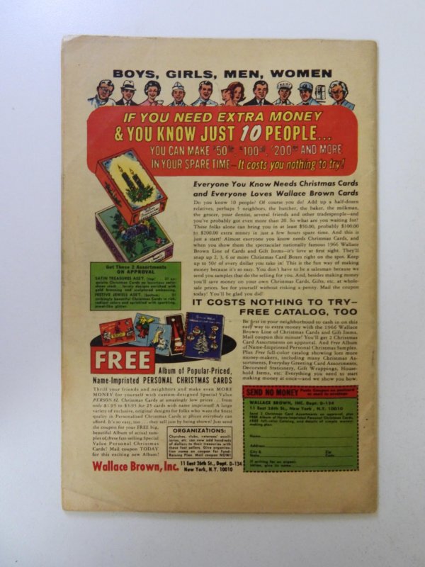 Daredevil #19 (1966) VG- condition ink on cover