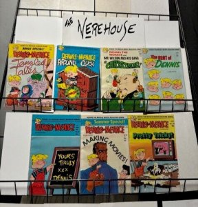 DENNIS the MENACE Bonus Magazine Series 7 diff VF/+ Fawcett Wiseman 1969-1976