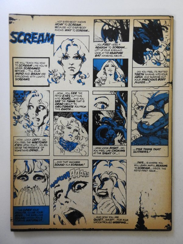 Scream #1 (1973) VG+ Condition!