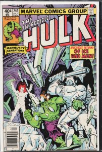 The Incredible Hulk #249 (1980) Hulk