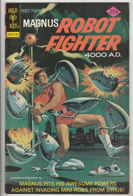 Magnus Robot Fighter #40 (Aug-75) NM- High-Grade Magnus