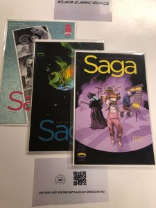 3 Saga Image Comics # 58 59 60    57 KE4