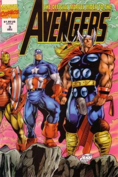 Official Marvel Index to the Avengers (1994 series) #3, NM (Stock photo)