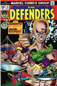 Defenders, The #16 (with Marvel Value Stamp) FN ; Marvel | October 1974 Magneto