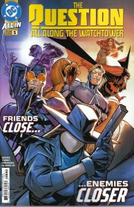 Question, The: All Along the Watchtower #5A VF/NM ; DC | All In Blue Beetle