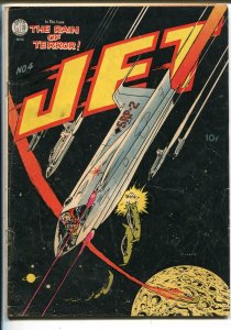 Jet #4 1951-ME-Rocket battle cover-Bob Powell-Al Williamson-VG 