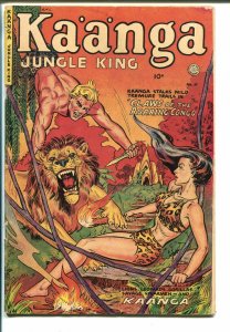 Kaanga #11 1952-Fiction House-jungle fights-Camilla-Canadian variant-VG