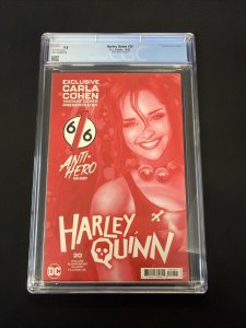 Harley Quinn #20 Cohen Variant Cover A Cgc 9.8 2022