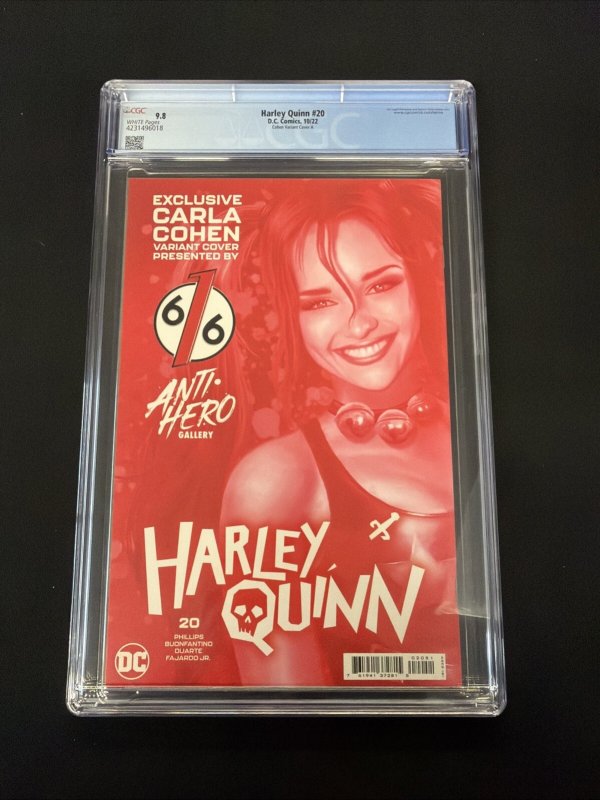 Harley Quinn #20 Cohen Variant Cover A Cgc 9.8 2022