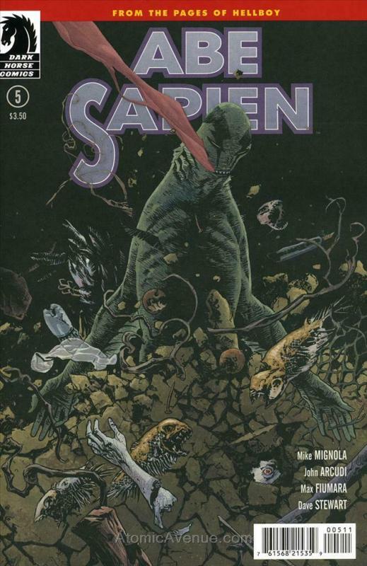 Abe Sapien: Dark and Terrible #5 VF/NM; Dark Horse | save on shipping - details