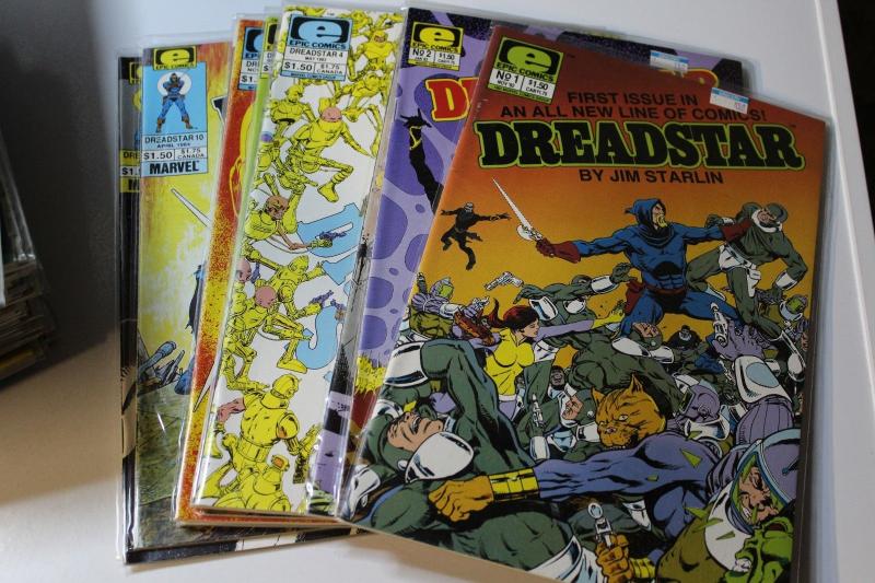 DREADSTAR #1-57 (EPIC/1982/1st SOLO/ORIGIN/JIM STARLIN) + Annual#1  BX42