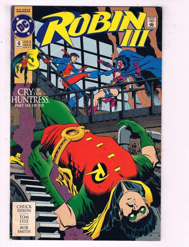 Robin 3 #6 VF DC Comics Comic Book Dixon Batman Joker DE19