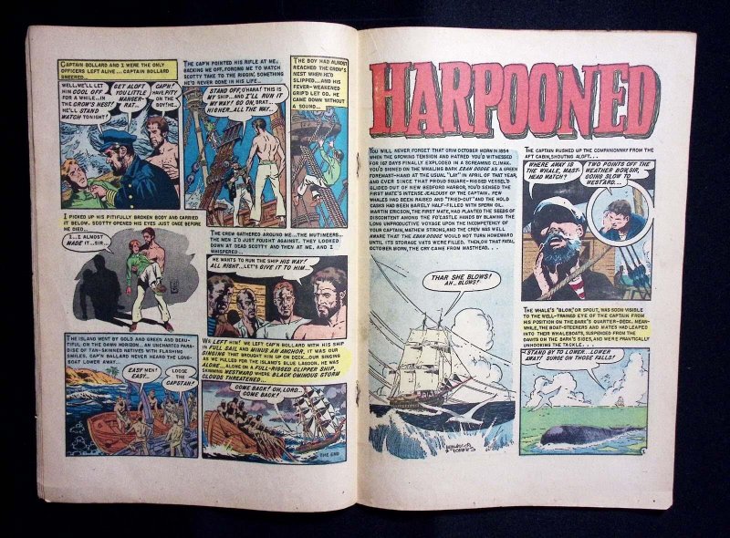 Piracy #1 October 1954 Pre-Code EC Comic Williamson/Torres Art-Wally Wood Art